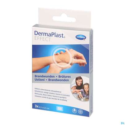 Dermaplast Brandwundenpflaster 4,5x 6,5cm 3st, A-Nr.: 3478340 - 02