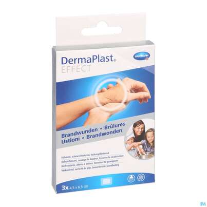 Dermaplast Brandwundenpflaster 4,5x 6,5cm 3st, A-Nr.: 3478340 - 03