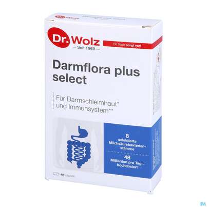 Darmflora Plus Dr.wolz Select Kapseln Nr 60586 40st, A-Nr.: 3839298 - 06
