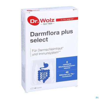 Darmflora Plus Dr.wolz Select Kapseln Nr 60586 40st, A-Nr.: 3839298 - 07