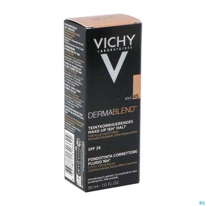 Vichy Dermablend Make-up 45 Gold 30ml, A-Nr.: 3044647 - 09