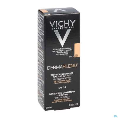 Vichy Dermablend Make-up 45 Gold 30ml, A-Nr.: 3044647 - 11
