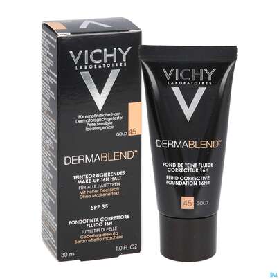 Vichy Dermablend Make-up 45 Gold 30ml, A-Nr.: 3044647 - 13