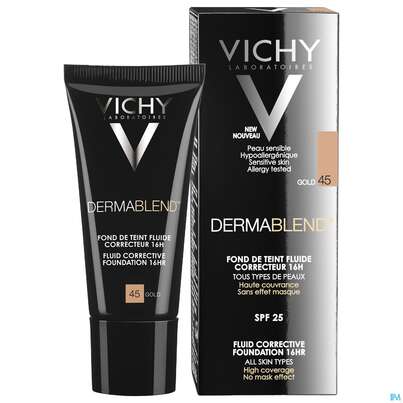 Vichy Dermablend Make-up 45 Gold 30ml, A-Nr.: 3044647 - 15