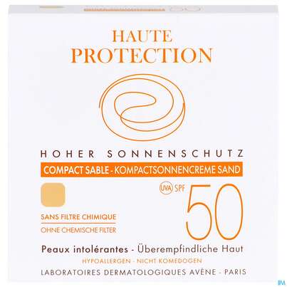 Avène Kompaktsonnencreme Sand Spf 50+ 10g, A-Nr.: 2993436 - 01