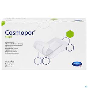 Wundverband Cosmopor Steril Selbstklebend 15x 8cm 25st, A-Nr.: 1526098 - 01