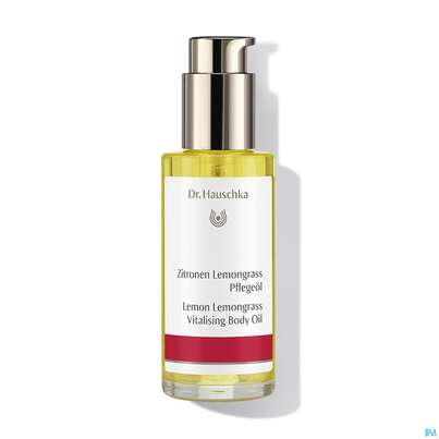Sie sehen eine Packung Dr. Hauschka Zitronen Lemongrass Pflegeöl 75ml, Produktbild: 04 Dr. Hauschka Zitronen Lemongrass Pflegeöl 75ml, A-Nr.: 3172807 - 04