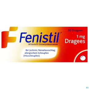 Fenistil Drag 1mg 30st, A-Nr.: 0021545 - 01