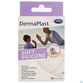 Dermaplast Soft Silicone/abschnitt 6x 10cm 1pk, A-Nr.: 4996781 - 01