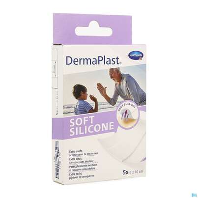 Dermaplast Soft Silicone/abschnitt 6x 10cm 1pk, A-Nr.: 4996781 - 02