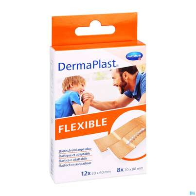 Wundpflaster Dermaplast Elastic Strips 2 Groessen 20st, A-Nr.: 3047195 - 03