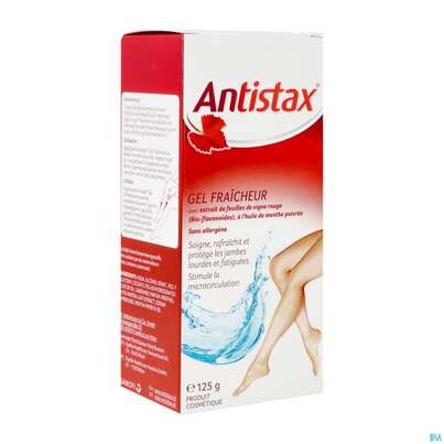 Sie sehen eine Packung Antistax Frischgel 125g, Produktbild: 02 Antistax Frischgel 125g, A-Nr.: 2337666 - 02