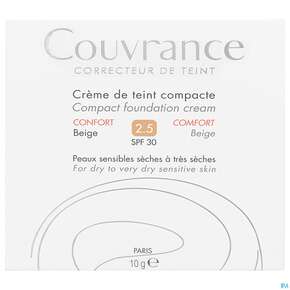 Avène Couvrance Kompakt Creme-make-up Reichhaltig Beige 10g, A-Nr.: 4782057 - 01