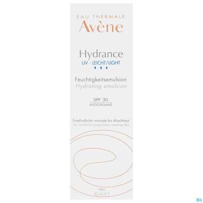 Avene Hydrance Emulsion Leicht Uv Spf30 40ml, A-Nr.: 5179038 - 01