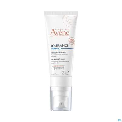Sie sehen eine Packung Avene Tolerance/hydra-10 Fluid 40ml, Produktbild: 06 Avene Tolerance/hydra-10 Fluid 40ml, A-Nr.: 5675659 - 06