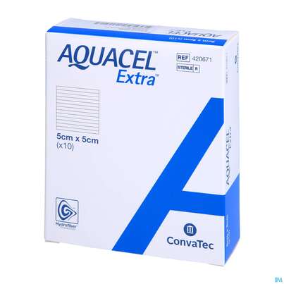 Convatec Aquacel Extra 5x5 Cm, A-Nr.: 3972850 - 02