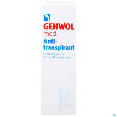 Gehwol Med.anti Transpirant Cremelotion Nr 64144 125ml, A-Nr.: 3274910 - 01