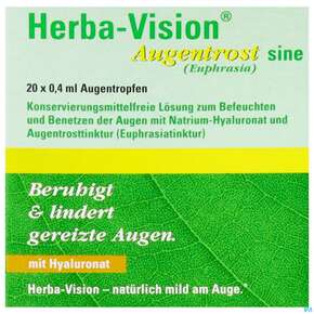 Augentropfen Herba-vision Augentrost/sine 0,4ml 20st, A-Nr.: 3829650 - 01