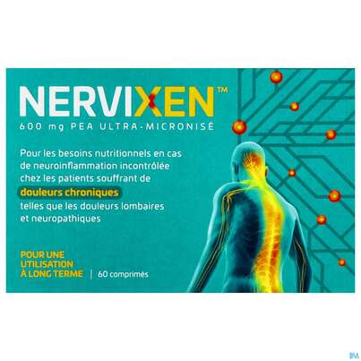 Nervixen Tabl 600mg Pea 60st, A-Nr.: 5475558 - 01