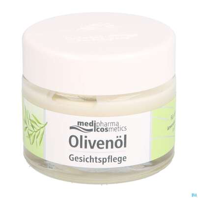 Sie sehen eine Packung Oliven Oel Dr.theiss Gesichtscreme 50ml, Produktbild: 07 Oliven Oel Dr.theiss Gesichtscreme 50ml, A-Nr.: 2664738 - 07