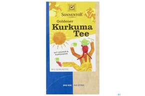 Sonnentor Kurkuma/tee Bio Goldener Beutel 02517 18st, A-Nr.: 4541402 - 01