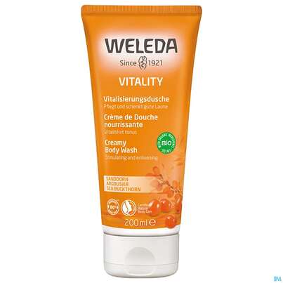 Weleda Sanddorn Vitalisierungsdusche Vitality 200ml, A-Nr.: 3054723 - 01