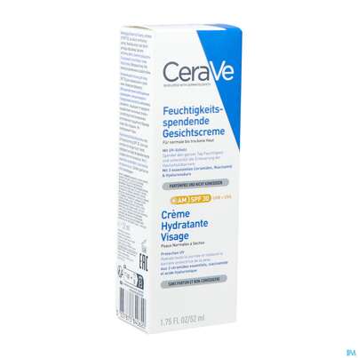 Cerave Feuchtigkeitsspendend Tagescreme Lsf30 52ml, A-Nr.: 5275492 - 03