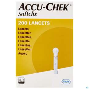 Diagnostika U.zubehoer Accu-chek -roche Diabetes Softclix Lanzetten 200st, A-Nr.: 1877053 - 01