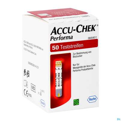 Diagnostika U.zubehoer Accu-chek -roche Diabetes Performa Glucose Str. 50st, A-Nr.: 3617505 - 02