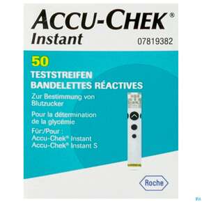 Diagnostika U.zubehoer Accu-chek -roche Diabetes Instant Glucose Streif 50st, A-Nr.: 5457307 - 01