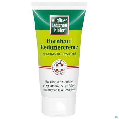 Sie sehen eine Packung Allgaeuer Latschenkiefer Hornhaut Reduzier-creme Neu 75ml, Produktbild: 03 Allgaeuer Latschenkiefer Hornhaut Reduzier-creme Neu 75ml, A-Nr.: 4834825 - 03
