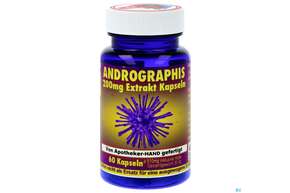 Andrographis Kapseln Extrakt 200mg -apo Drei- Faltigkeit 60st, A-Nr.: 4392818 - 01