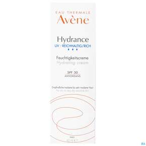 Avene Hydrance Creme Uv Spf30 Reichhaltig 40ml, A-Nr.: 5179044 - 01