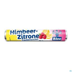 Bloc Traubenzucker Rollen Himbeer-zitrone 42g, A-Nr.: 3253575 - 01