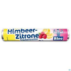 Bloc Traubenzucker Rollen Himbeer-zitrone 42g, A-Nr.: 3253575 - 01