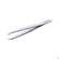 Pinzetten Canal Rostfrei Runde Spitze 9cm Satin 2077- 1st, A-Nr.: 4785995 - 01