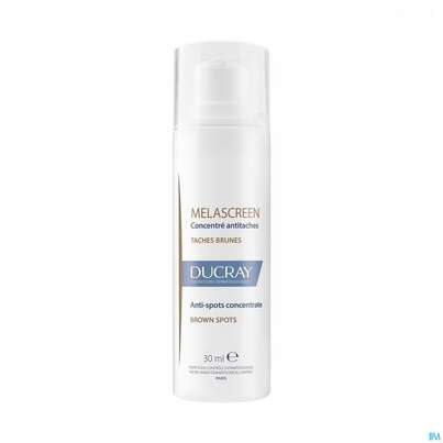 Sie sehen eine Packung Ducray Melascreen Depigmentierende Creme Konzentrat 30ml, Produktbild: 04 Ducray Melascreen Depigmentierende Creme Konzentrat 30ml, A-Nr.: 5724234 - 04