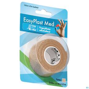 Easyplast Med Fingerpflaster 2,5cm X 4,5m Hautfarbe 1 Stück, A-Nr.: 4269420 - 01