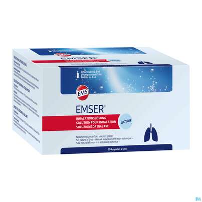 Emser Inhalationslösung Isoton Ampullen/sachet 60st, A-Nr.: 3072508 - 03