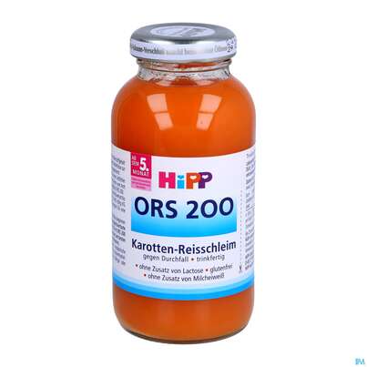 Hipp Ors 200 Karotten-reisschleim Ab 5. Monat Nr 23 0,2l, A-Nr.: 1372152 - 01