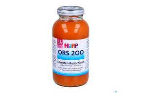 Hipp Ors 200 Durchfalldiaet Saeuglinge +kinder Ab Dem 5.monat Karotte/reis Nr 23 200ml, A-Nr.: 1372152 - 01