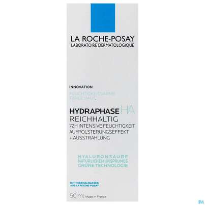 La Roche Posay Gesichtspflege Hydraphase/ha Riche Trockene Haut 50ml, A-Nr.: 5388925 - 02