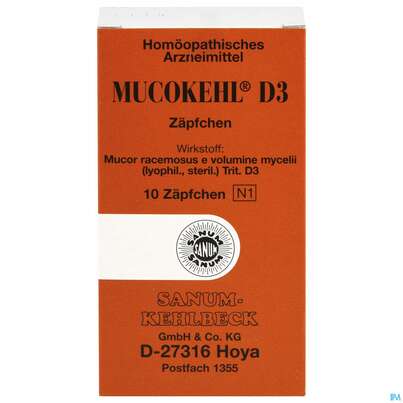 Mucokehl Supp D3 10st, A-Nr.: 0991255 - 01