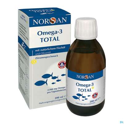 Omega -3 Norsan Oel/total Zitr.geschm.,hochd. 200ml, A-Nr.: 4524935 - 02