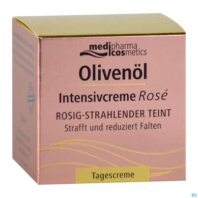 Sie sehen eine Packung Oliven Oel Dr.theiss Intensiv Creme Rose Tag 50ml, Produktbild: 05 Oliven Oel Dr.theiss Intensiv Creme Rose Tag 50ml, A-Nr.: 4834742 - 05