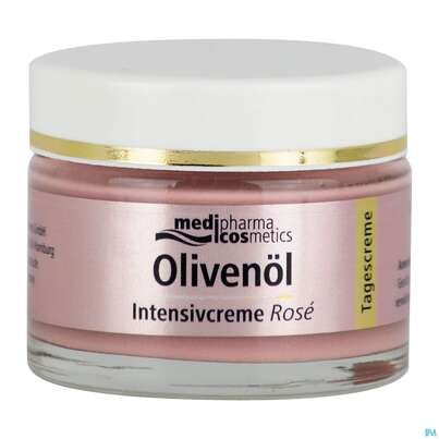 Sie sehen eine Packung Oliven Oel Dr.theiss Intensiv Creme Rose Tag 50ml, Produktbild: 07 Oliven Oel Dr.theiss Intensiv Creme Rose Tag 50ml, A-Nr.: 4834742 - 07