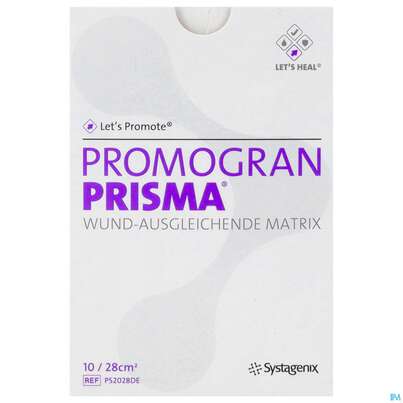 Wundverband Promogran +ag Prisma Wound Balancing Matrix 28ccm Ps2028 10st, A-Nr.: 3087533 - 01