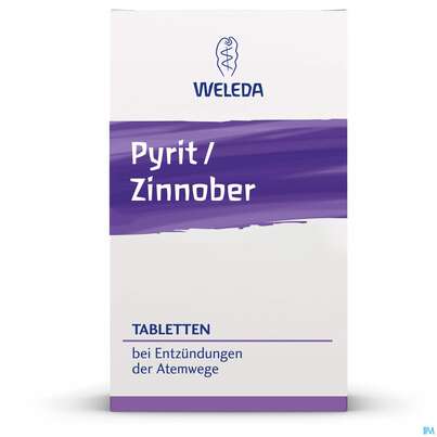 Pyrit-zinnober Tabl Weleda 80st, A-Nr.: 3817641 - 01