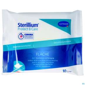 Sterillium Flaechendesinfektion Protect&amp;amp;care Tuecher 10st, A-Nr.: 4857967 - 01