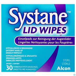 Systane Lidwipes Augenlidreinigungspads 30st, A-Nr.: 4261909 - 01